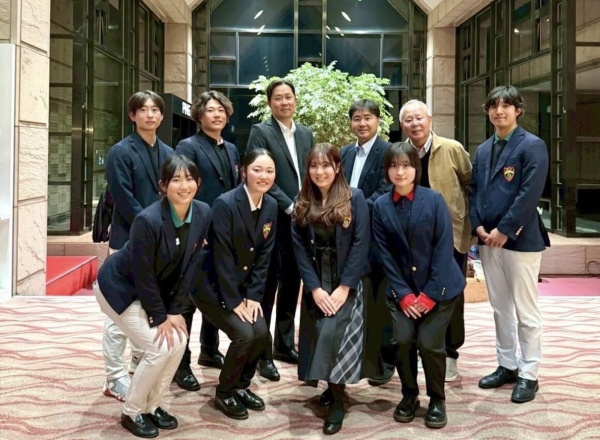 青山学院大学体育会ゴルフ部の皆様とコンペを開催しました